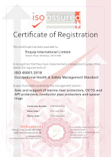 ohsas 18001 certificate